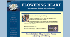 Desktop Screenshot of floweringheart.org