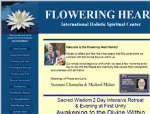 Tablet Screenshot of floweringheart.org